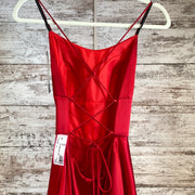 RED A LINE GOWN (NEW)