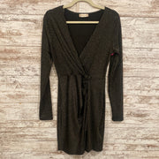 BLACK/GOLD SHORT DRESS