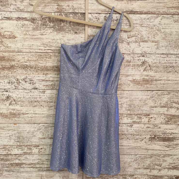 LAVENDER SPARKLY SHORT DRESS