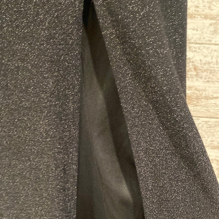 BLACK SPARKLY LONG DRESS