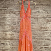 CORAL LONG EVENING GOWN