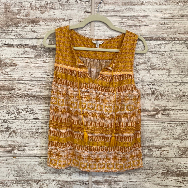 YELLOW/GOLD SLEEVELESS TOP