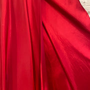 RED A LINE GOWN