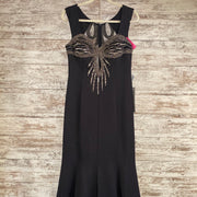 BLACK LONG EVENING GOWN (NEW)