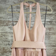 PINK LONG EVENING GOWN