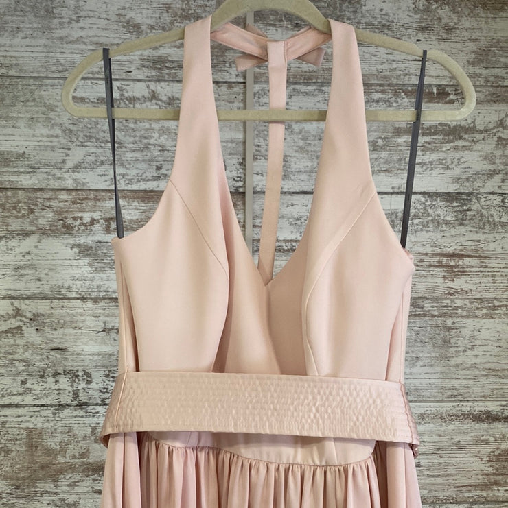 PINK LONG EVENING GOWN