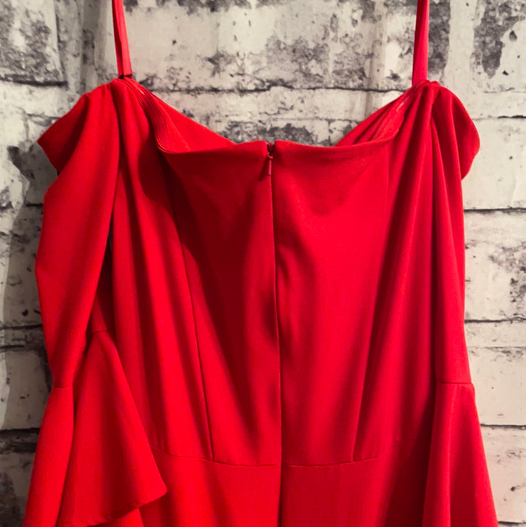 RED LONG EVENING GOWN (NEW)