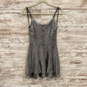 SILVER SEQUN SHORT DRESS (NEW)