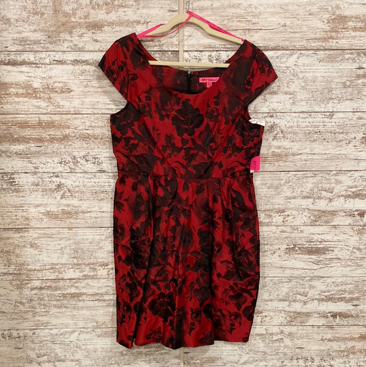 RED/FLORAL SHORT DRESS (NEW)