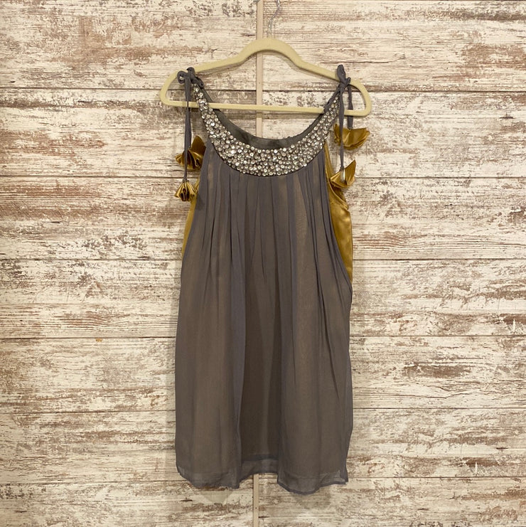 SILVER/GOLD SHORT DRESS