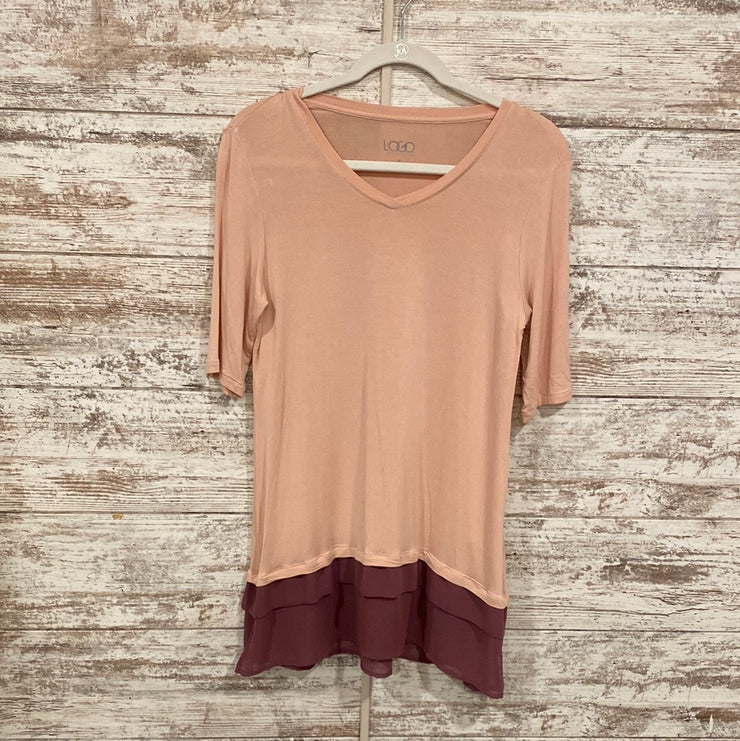 PINK /PURPLE LONG SLEEVE TOP