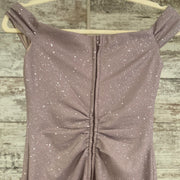 BLUSH SPARKLY LONG DRESS
