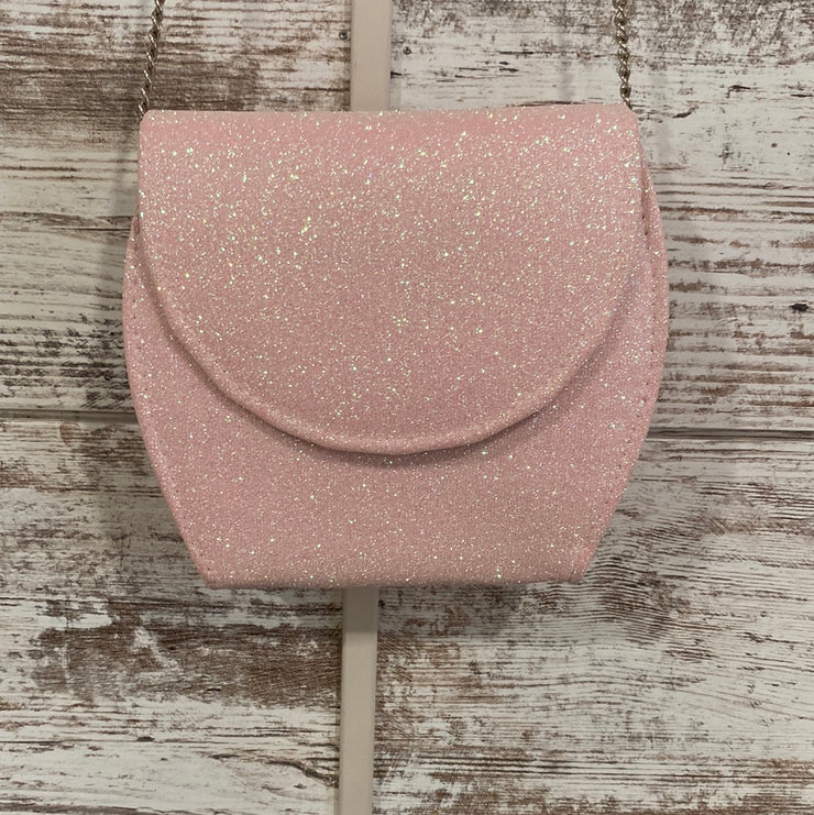 PINK SPARKLY LITTLE PURSE-NEW