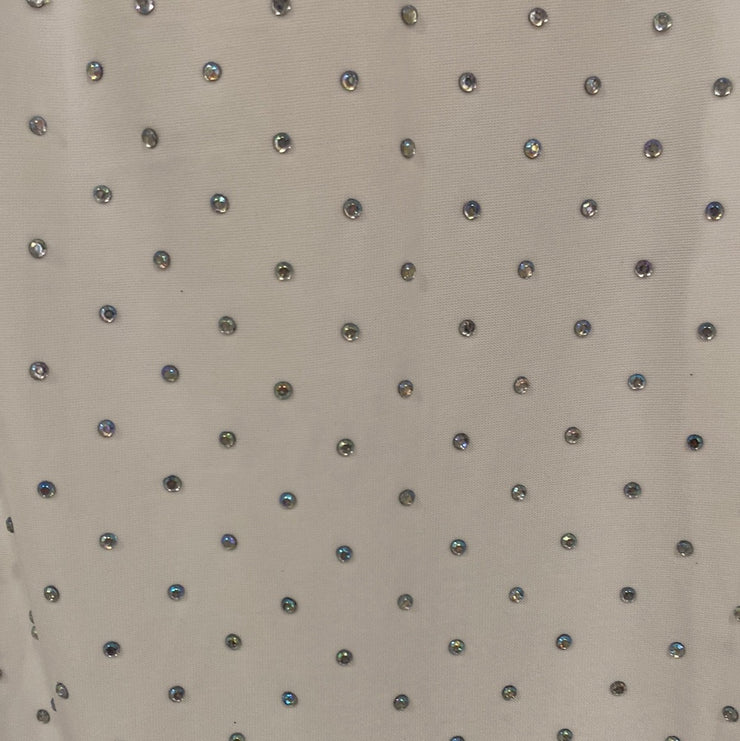 WHITE SEQIN SHORT DRESS (NEW)