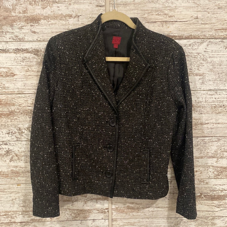 BLACK/IVORY JACKET