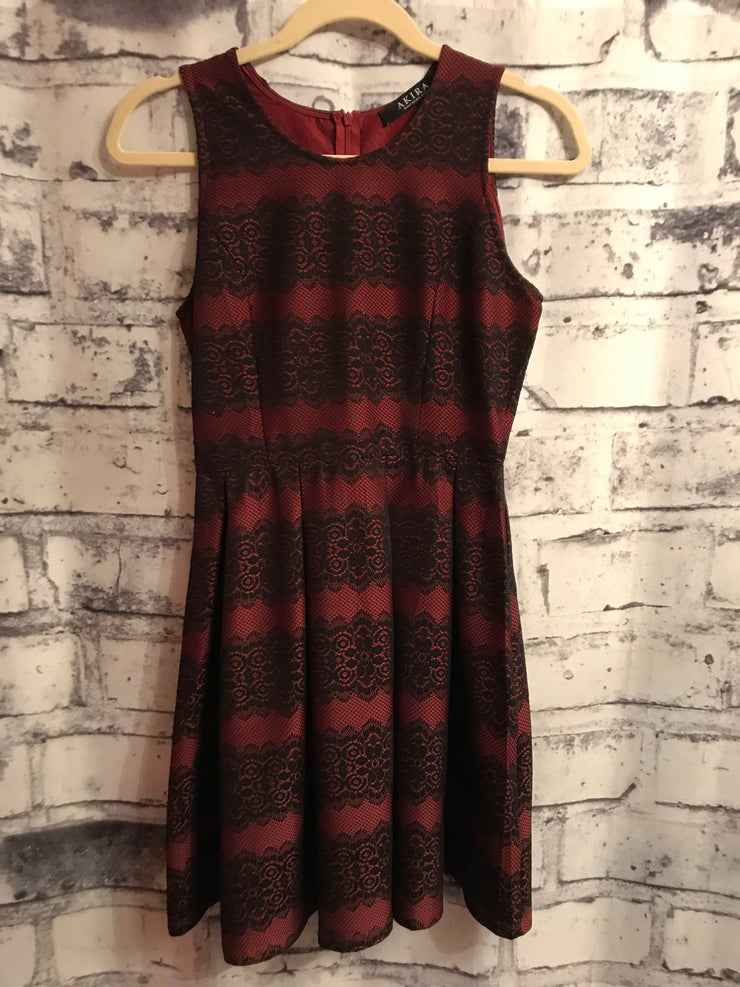 RED/BLACK SHORT DRESS