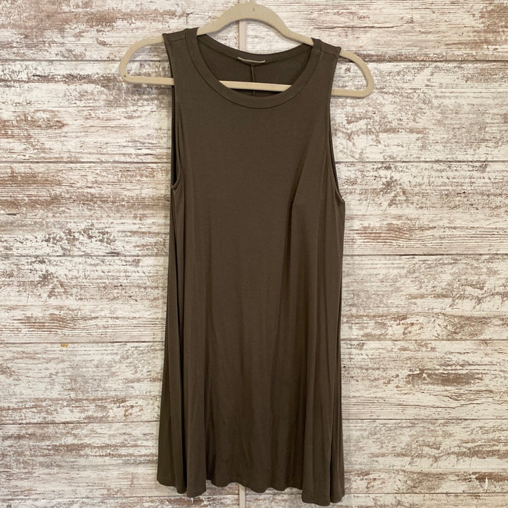 GREEN SLEEVELESS TOP/DRESS