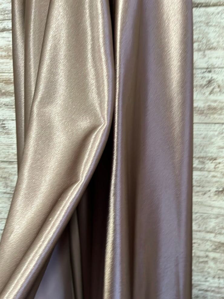 BRONZE A LINE GOWN