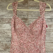 PINK/FLORAL MERMAID GOWN