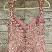 PINK/FLORAL MERMAID GOWN