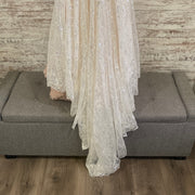 IVORY FULL SEQUIN WEDDING GOWN