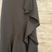 BLACK LONG EVENING GOWN