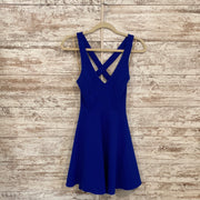 ROYAL BLUE SHORT DRESS