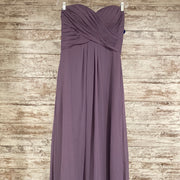 PURPLE LONG EVENING GOWN