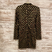 BLACK/GOLD SPARKLY SHORT DRESS