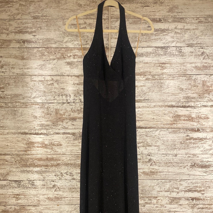 BLACK LONG EVENING GOWN