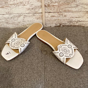 WHITE SANDALS (NEW) RETAIL $69