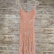 PINK SEQUIN LONG GOWN (NEW)