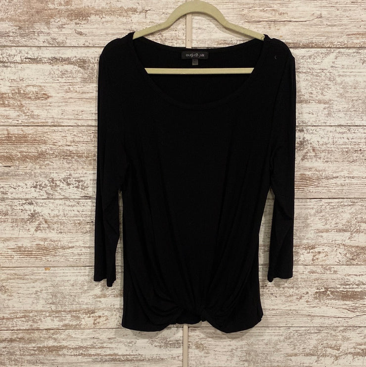 BLACK LONG SLEEVE TOP