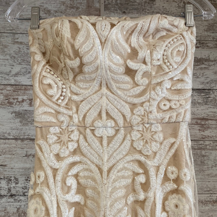 IVORY/NUDE MERMAID GOWN