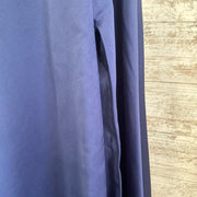 NAVY A LINE GOWN