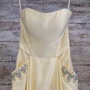 YELLOW A LINE GOWN