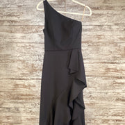BLACK LONG EVENING GOWN