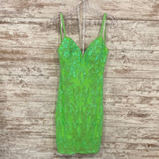 GREEN SHORT DRESS - RET. $500