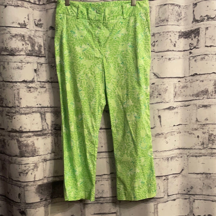 GREEN CAPRI PANTS $138