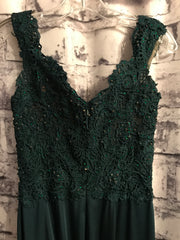 GREEN MERMAID GOWN (NEW)