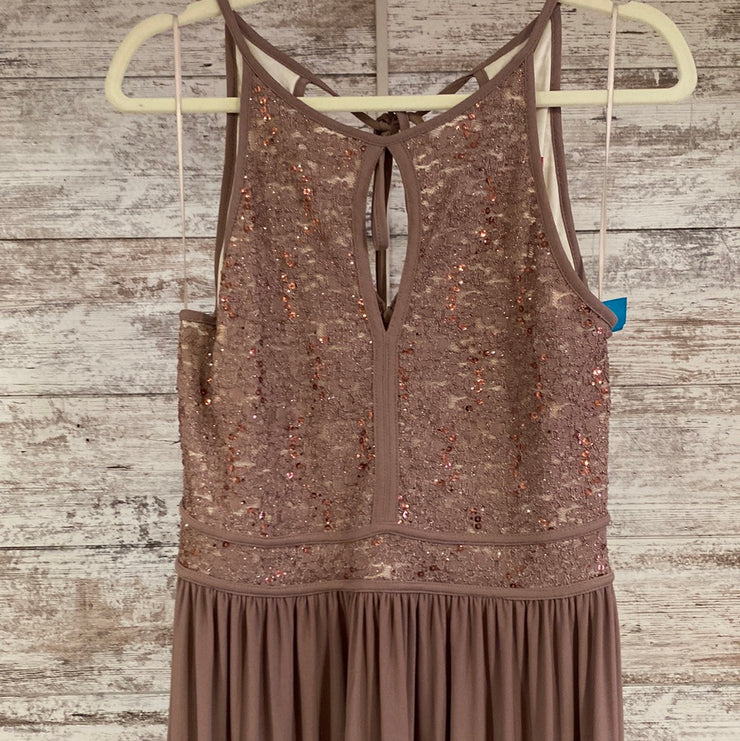 TAN LONG EVENING GOWN