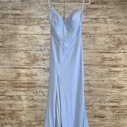 BLUE SPARKLY MERMAID GOWN-NEW