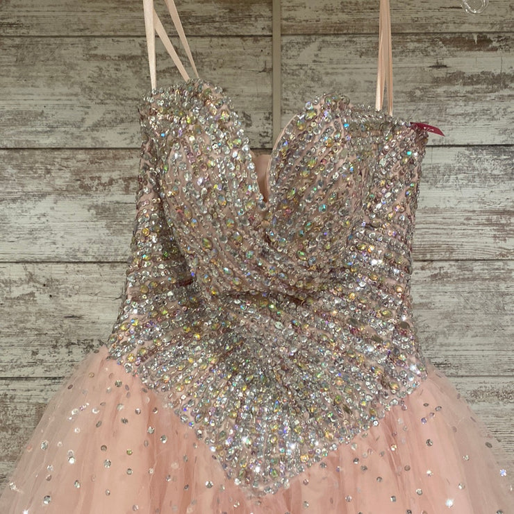 PINK SPARKLY PRINCESS GOWN