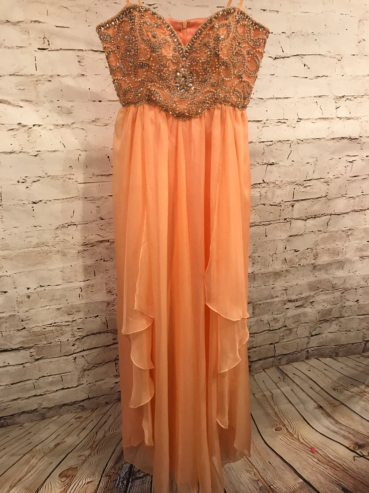 PEACH EVENING GOWN (NEW)