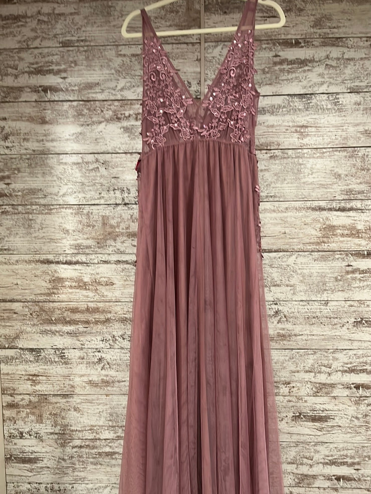 BLUSH A LINE GOWN