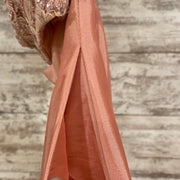 PINK 2 PC. A LINE GOWN SET