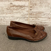 BROWN LEATHER SHOE (NEW) $90