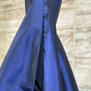 NAVY A LINE GOWN