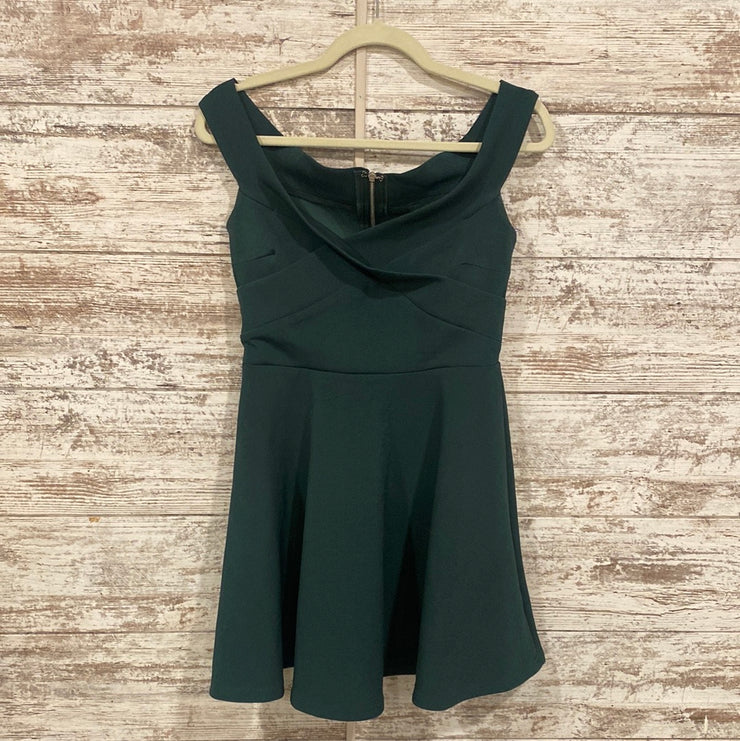GREEN SHORT DRESS