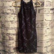 NAVY/FLORAL SHORT DRESS (NEW)